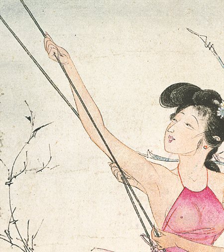 永新-胡也佛的仕女画和最知名的金瓶梅秘戏图